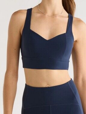 Zella Navy Sapphire Padded Sports Bra